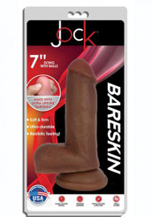 Jock Bareskin Dong W/balls 7 Caramel by Xr Curve