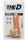 The D Master D 7.5 Inches Dildo with Balls Firmskyn - Beige by Doc Johnson - Product SKU CNVEF -EDJ -1705 -58 -2