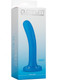 Platinum Premium Silicone The Slim Dildo - Blue by Doc Johnson - Product SKU CNVEF -EDJ -0102 -41 -3