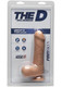 The D Uncut D 7 inches With Balls Firmskyn - Beige by Doc Johnson - Product SKU CNVEF -EDJ -1705 -70 -2