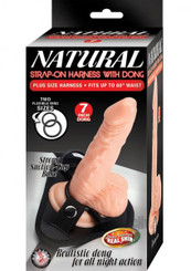 The Natural Strap On Harness W/dong 7 Sex Toy For Sale