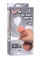 Loadz Dual Dense Squirt Dildo 7 Light Sex Toy