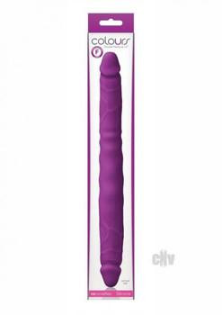 Colours Double Pleasures Purple Adult Toy