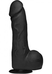 The The Perfect Cock 7.5 inches Dual Density Dildo Black Sex Toy For Sale