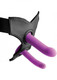 XR Brands Strap U Incurve G-Spot Duo Dildo Purple Set - Product SKU CNVEF-EXR-AE899