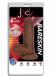 Jock Bareskin Dong W/balls 6 Caramel Best Adult Toys