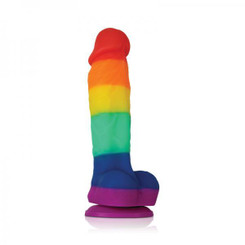 Colours Pride Edition 5 inches Dildo Rainbow by NS Novelties