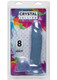 Crystal Jellies Ballsy Cock 8.75 inches Clear Dildo by Doc Johnson - Product SKU CNVEF -EDJ -0288 -08 -2