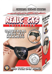 The Realcocks Universal Tru Fit Harness Blk Sex Toy For Sale