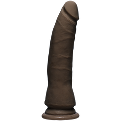 The The D Thin D 7 inches Dual Density Brown Dildo Sex Toy For Sale