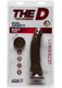 The D Thin D 7 inches Dual Density Brown Dildo by Doc Johnson - Product SKU CNVEF -EDJ -1700 -57 -2
