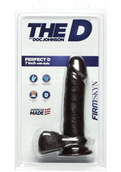 The D Perfect D W/balls Firmskyn 7 Cho Adult Sex Toy