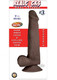 RealShaft Dildo Dual Layered 03 Dark Brown by Novelties By Nass-walk Inc