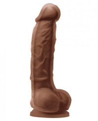 Colours Dual Density 5 inches Dildo Brown by NS Novelties