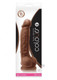 Colours Dual Density 5 inches Dildo Brown by NS Novelties - view 2
