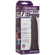 Vac-U-Lock 7 inches Ultraskyn Thin Dong  - Brown by Doc Johnson - Product SKU CNVEF -EDJ -1015 -42 -3