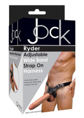 The Jock Ryder Wide Band Strap On Harn Black Sex Toy For Sale