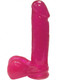 Jelly Royal Dong with Suction Cup Pink Adult Sex Toy