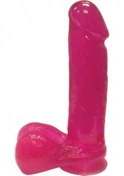 Jelly Royal Dong with Suction Cup Pink by Cal Exotics
