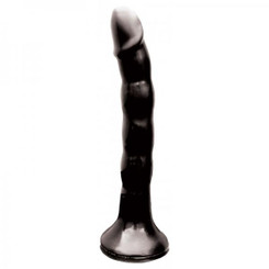 Skinny Me 7 inches Dildo Strap On Harness Black Sex Toy