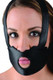 XR Brands Face Fuk II Dildo Face Harness Black O/S - Product SKU CNVEF-EXR-AE800