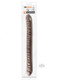 Dr Skin 18 inches Double Dildo Brown by Blush Novelties - view 2