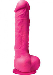 Colours Pleasures Silicone Dong Pink 5 Inches Sex Toys
