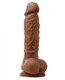 Colours Pleasures 5 inches Dildo Brown Adult Toy