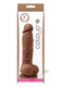 Colours Pleasures 5 inches Dildo Brown by NS Novelties - view 2