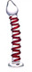 Glas Mr Swirly Glass Dildo by Electric Eel Inc