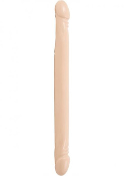 Smooth Double Header 17.70 inches Flesh Bulk by Doc Johnson