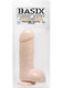 Basix Big 7 With Suction Cup 7 Inch Flesh Adult Toy
