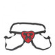 Lux Fetish Red Heart Strap On Harness O/S Best Adult Toys