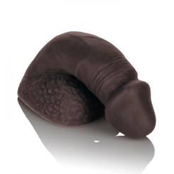 Packer Gear 4 inches Silicone Penis Packing Black by Cal Exotics