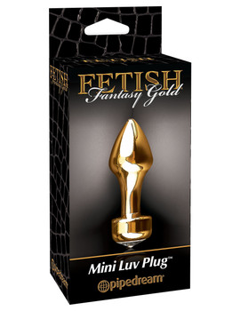 Fetish Fantasy Gold Luv Butt Plug Adult Sex Toys