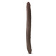 Dr Skin 16 inches Double Dildo Chocolate Brown Best Sex Toy