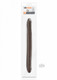 Dr Skin 16 inches Double Dildo Chocolate Brown by Blush Novelties - Product SKU CNVEF -EBL -52016