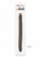 Dr Skin 16 inches Double Dildo Chocolate Brown by Blush Novelties - view 2