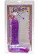 Crystal Jellie Ballsy C*ck 7in - Purple by Doc Johnson - Product SKU CNVEF -EDJ -0288 -11 -2