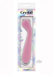 The Crystal Glass G-spot Wand Pink Sex Toy For Sale