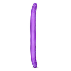 B Yours 16 inches Double Dildo Purple by Blush Novelties