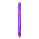 B Yours 16 inches Double Dildo Purple by Blush Novelties - view 4
