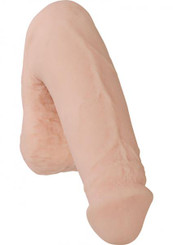 Pack It Heavy Realistic Dildo For Packing Beige by Doc Johnson
