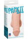 Pack It Heavy Realistic Dildo For Packing Beige by Doc Johnson - Product SKU CNVEF -EDJ -0720 -02 -3