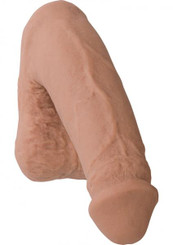 Pack It Heavy Realistic Dildo For Packing Brown by Doc Johnson