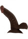 All American Whopper 6.5 Inches Dildo Brown Adult Toys