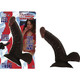 All American Whopper 6.5 Inches Dildo Brown by NassToys - Product SKU CNVEF -EN1895 -2