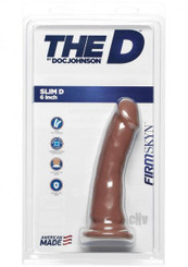 The D Slim D Firmskyn 6.5 Caramel Sex Toy