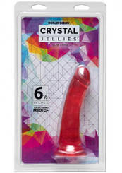 The Crystal Jellies Slim Dong 6.5 Pink Sex Toy For Sale