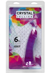 The Crystal Jellies Slim Dong 6.5 Purple Sex Toy For Sale